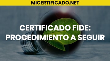 Certificado FIDE