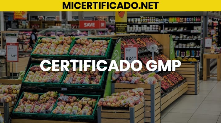 Certificado GMP
