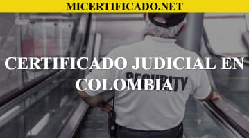 Certificado Judicial