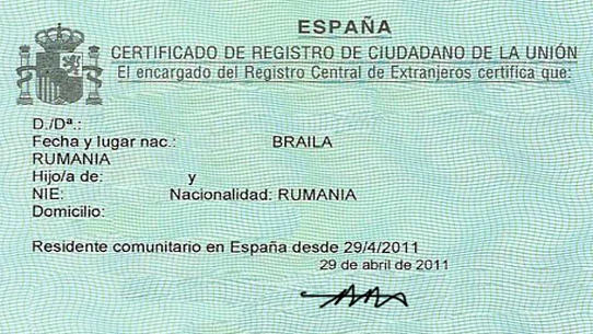 Certificado De Registro De Ciudadano De La Unión Ixesp micertificado.net